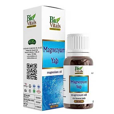BİOVİTALS MAGNEZYUM YAĞI 50ML