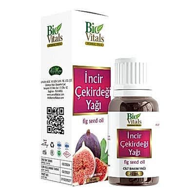 BİOVİTALS İNCİR ÇEKİRDEĞİ YAĞI 20ML