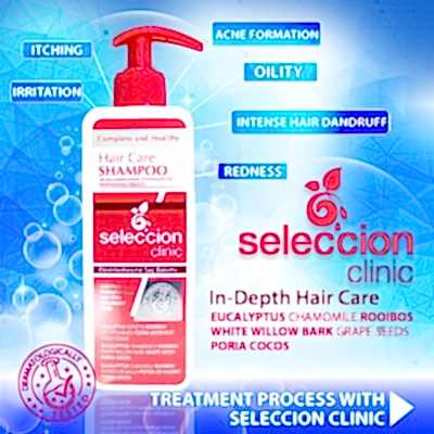 SELECCİON CLİNİC NATUREL ŞAMPUAN 500ML.