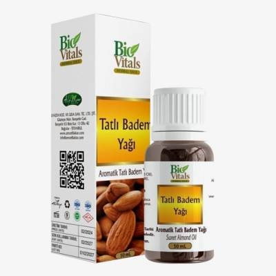 BİOVİTALS TATLI BADEM YAĞI 50ML