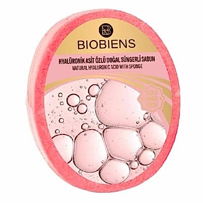 BIOBIENS HYALÜRONİK ASİT SÜNGERLİ SABUN 130GR.