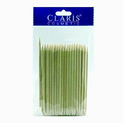 CLARİS AHŞAP MANİKÜR&PEDİK.TIRNAK İTİCİ - TEK KULLANIMLIK 50Lİ