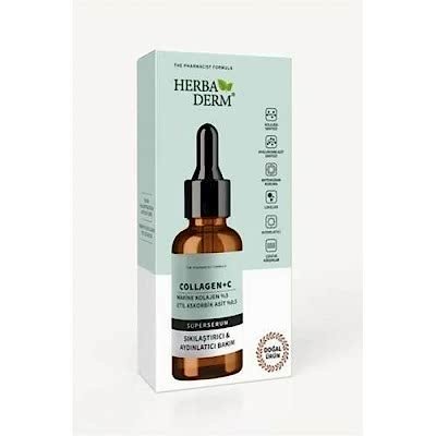 HERBADERM SÜPERSERUM COLLAGEN+VİTAMİN C 30ML.