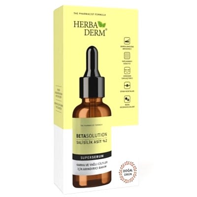 HERBADERM SÜPERSERUM SALİSİLİK ASİT (AKNELİ)  30ML.