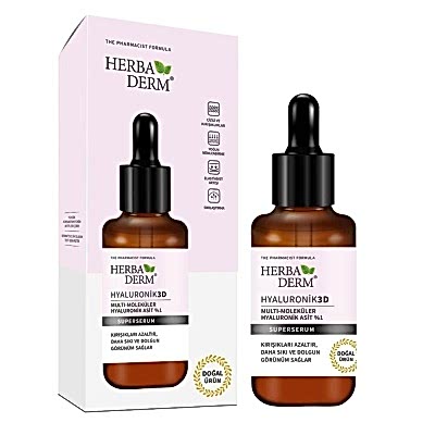 HERBADERM SÜPERSERUM HYALURONIK 3D 30ML.
