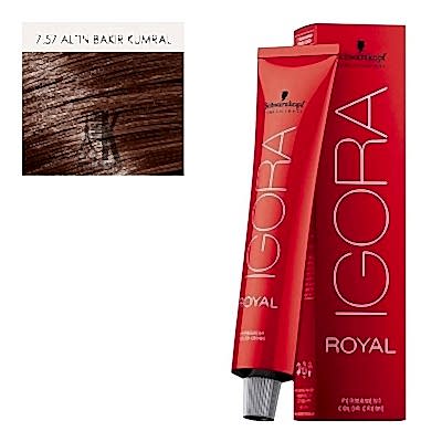 İGORA ROYAL SAÇ BOYASI 60 ML 7.57 ALTIN BAKIR KUMRAL
