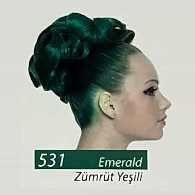 JAMAİCAN JEANS COLOR SAÇ BOYASI ZÜMRÜT YEŞİL