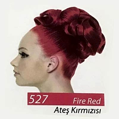 JAMAİCAN JEANS COLOR SAÇ BOYASI KIRMIZI SİYAH